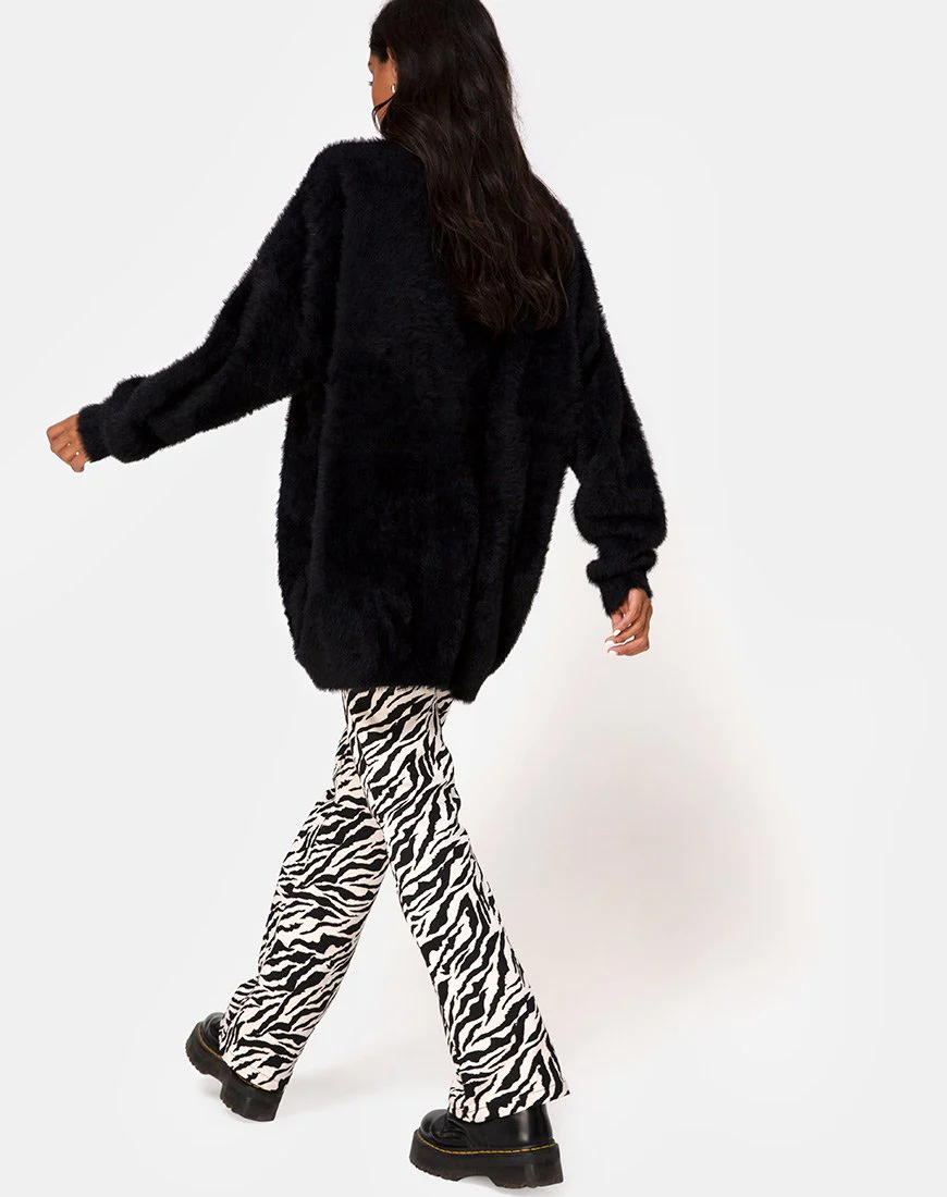 Edgen Pullover aus Strick Schwarz - Image 4