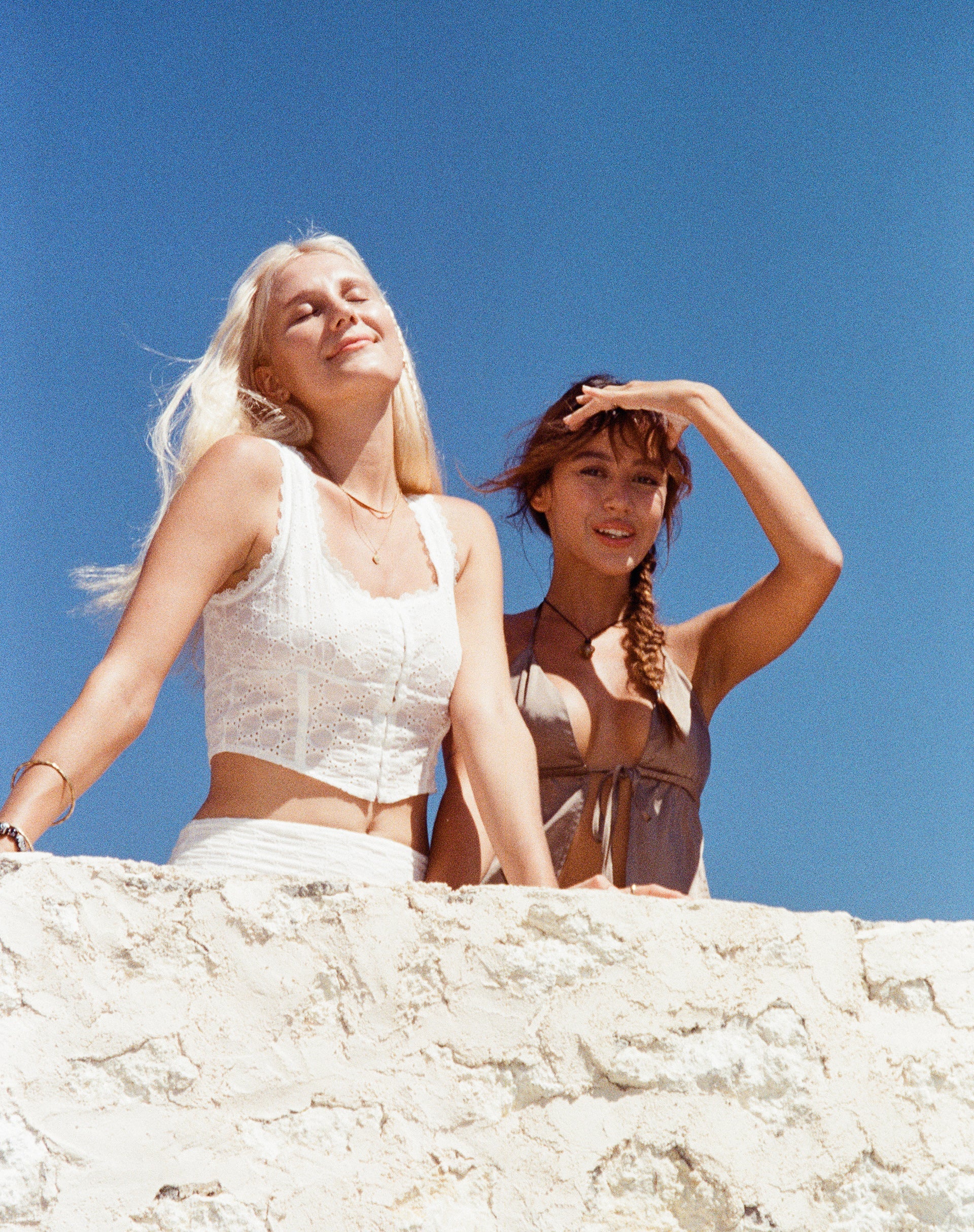 Elcika Korsett-Top in Weiß - Image 2