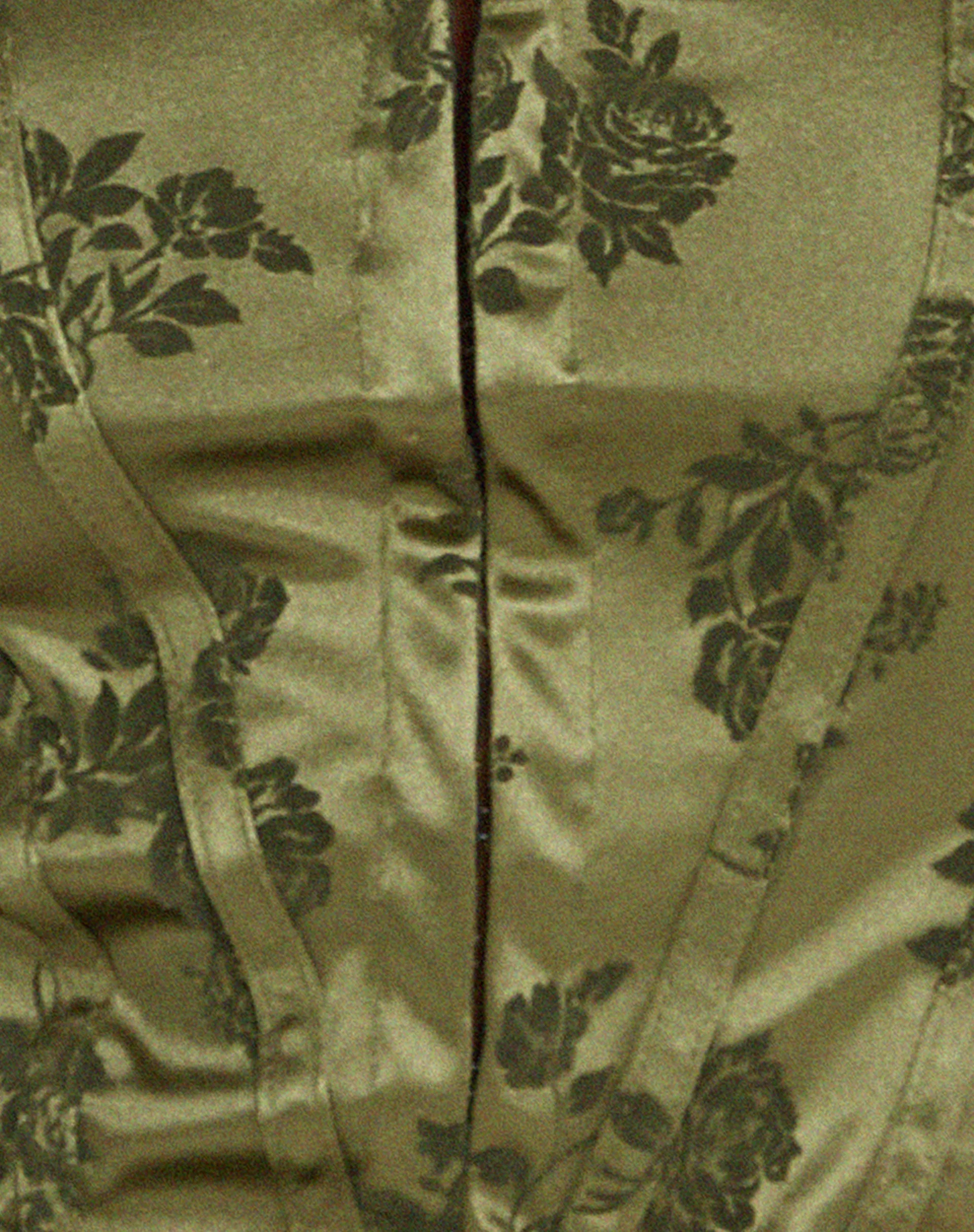 Elciva Korsett-Top in Rose Flock Loden Grün - Image 6