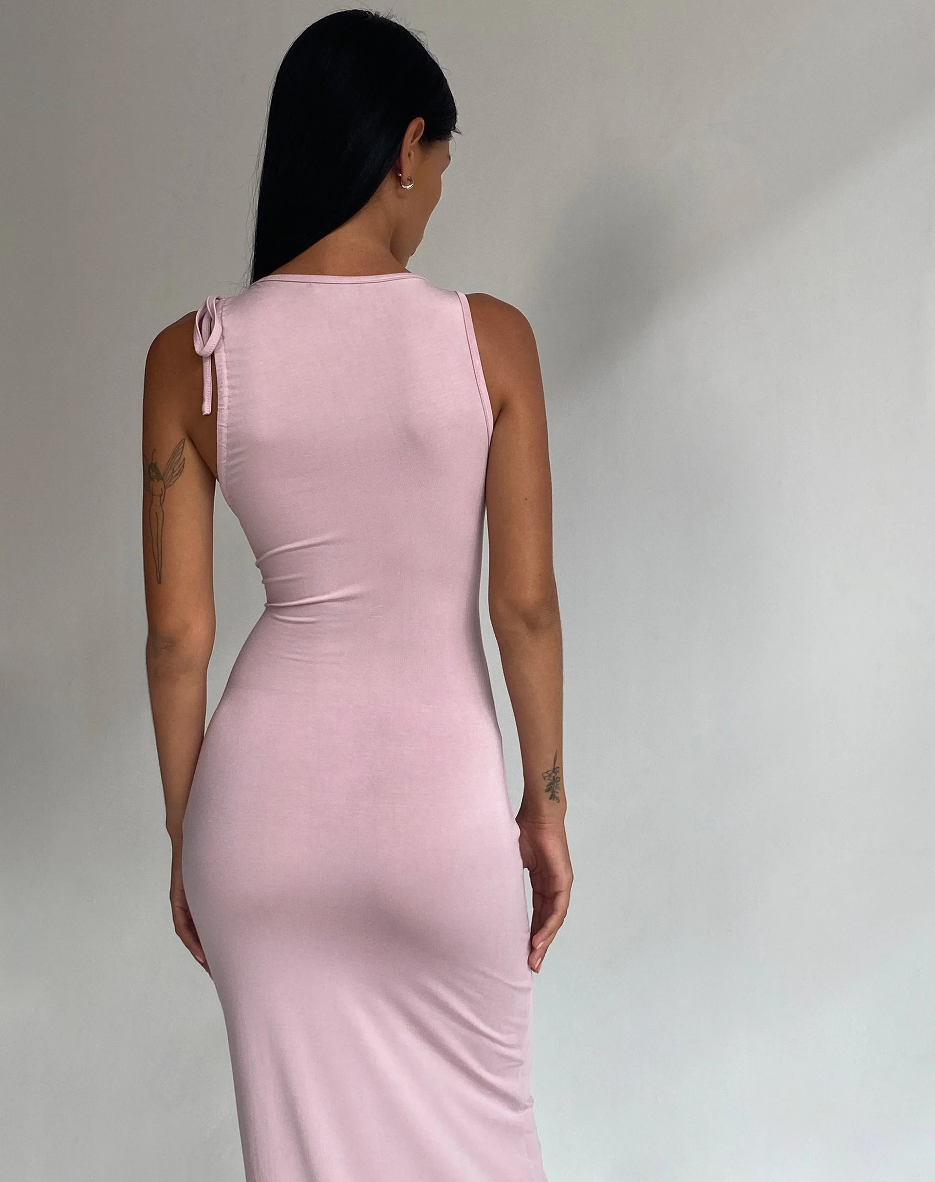 Elinor Maxikleid in zartem Babyrosa - Image 7