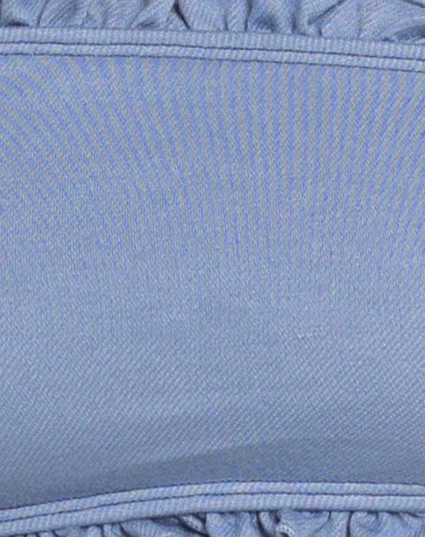 Ella Bikiniunterteil in Denim Look Light Wash - Image 5