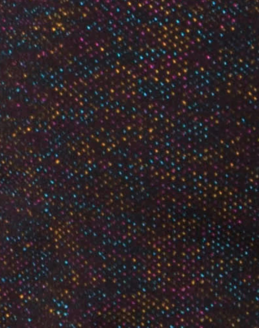 Elle Badeanzug in Glitter Schwarz - Image 5