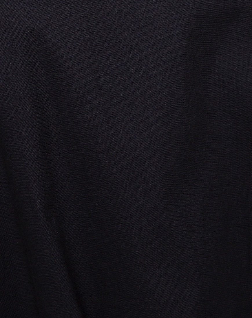 Elna Babydoll-Kleid in Schwarz - Image 5