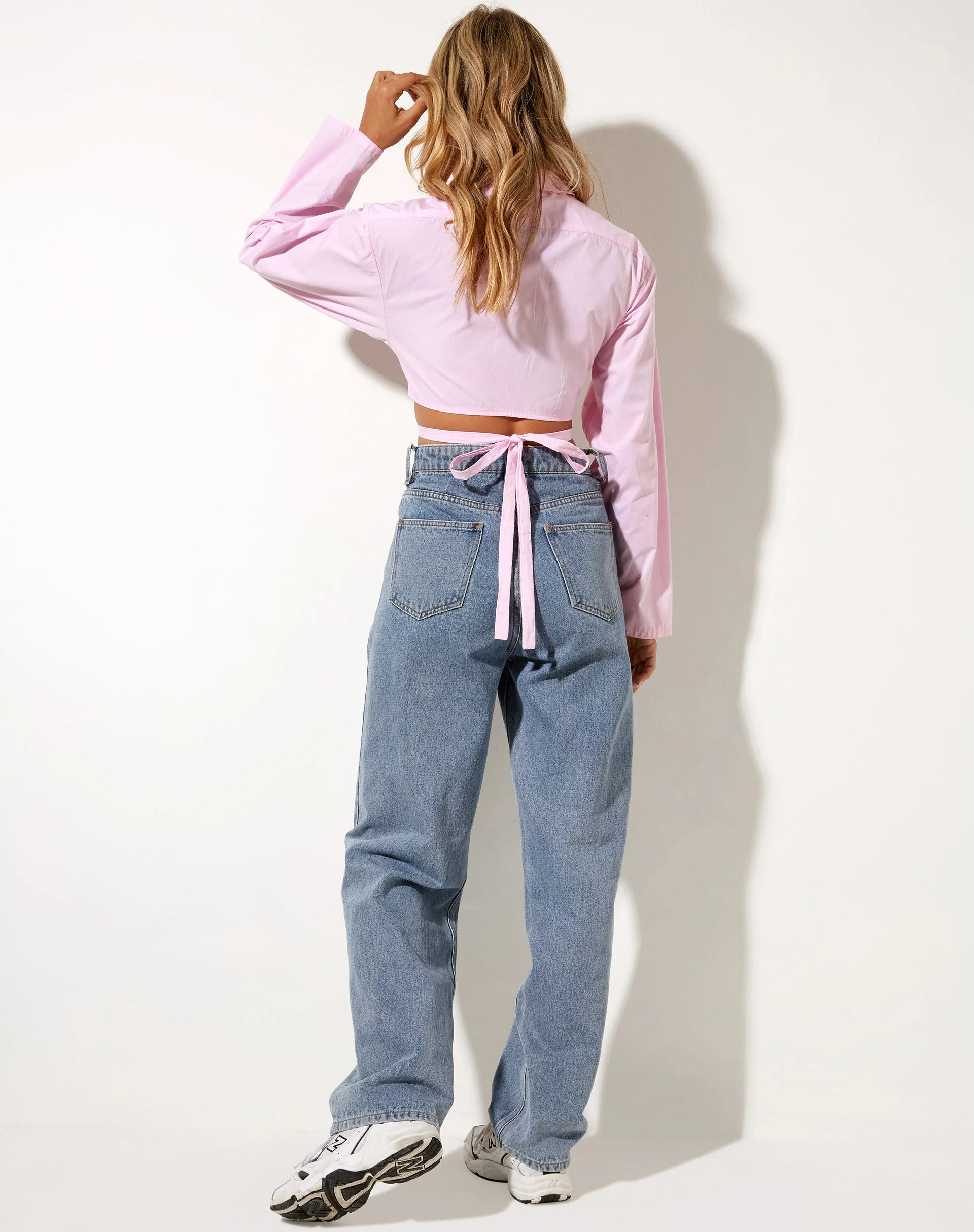 Elyse Crop Top in Rosa - Image 5