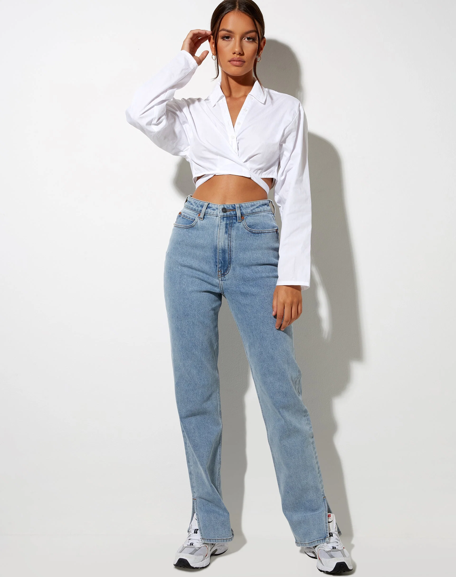 Elyse Crop Top in Weiß - Image 6