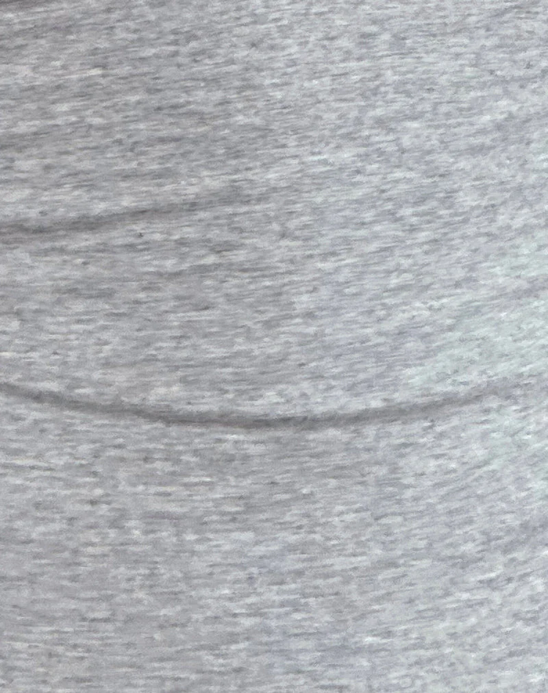 Emberly Taucher-Top in Grau meliert - Image 6
