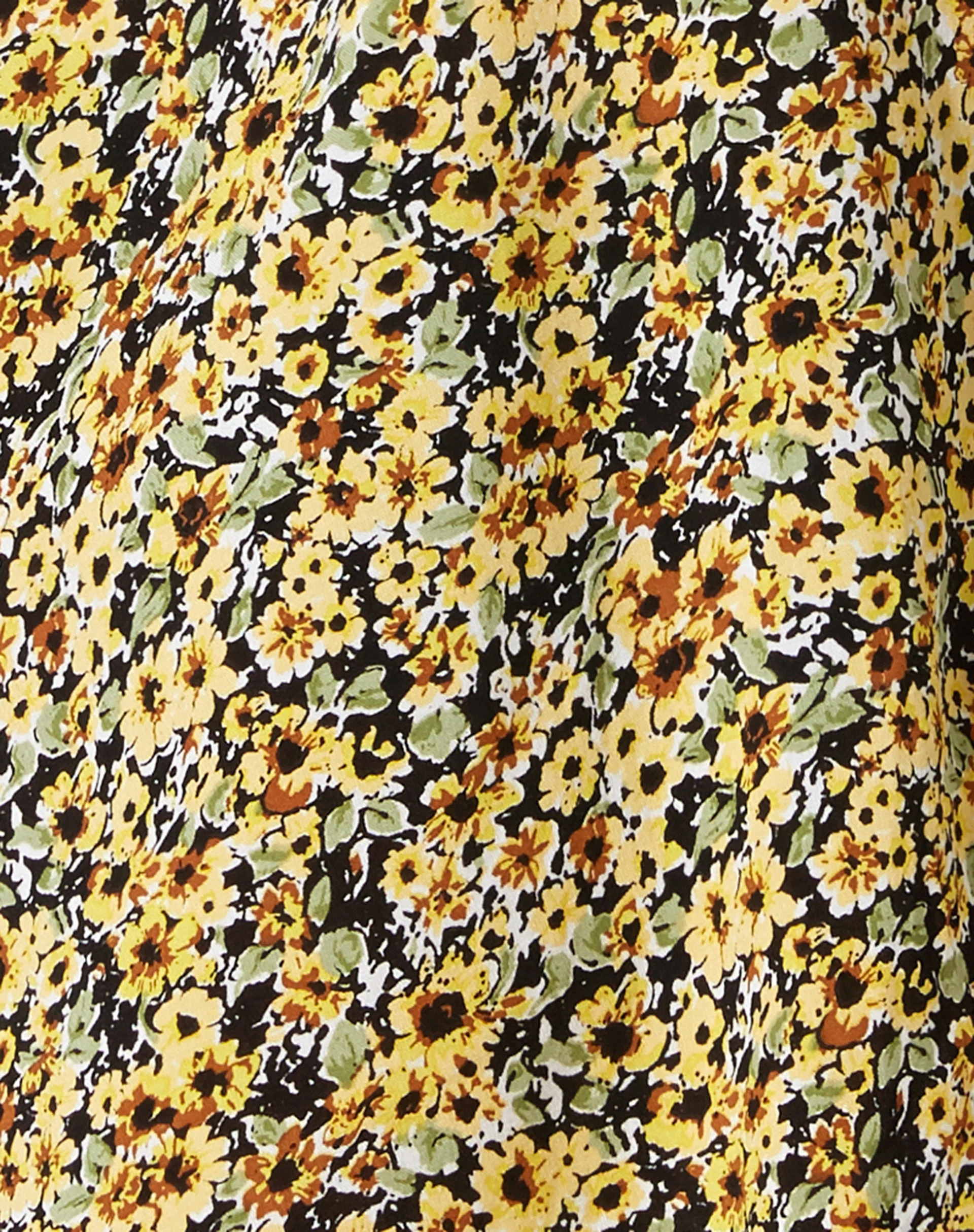 Enslee Slip Dress in Spring Ditsy Yellow - Image 7