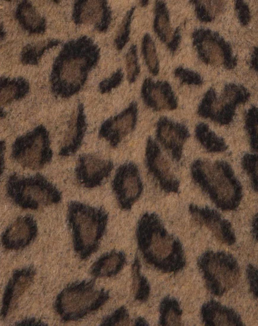 Ernest Freundschaftsmantel Leopardenmuster Grau - Image 5