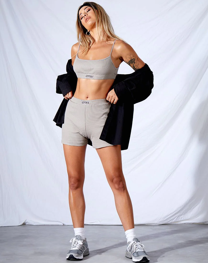 Esme Bralet Top in Pilz 'Lover' Stickerei - Image 5