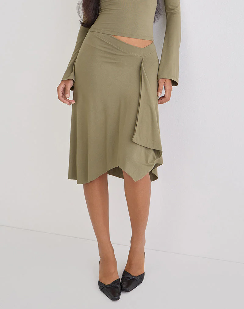Esmeray Midirock in Khaki - Image 3