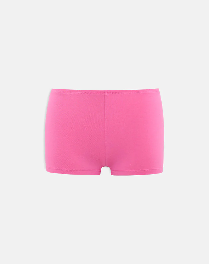 Eunia Micro Short in Deep Pink - Image 5