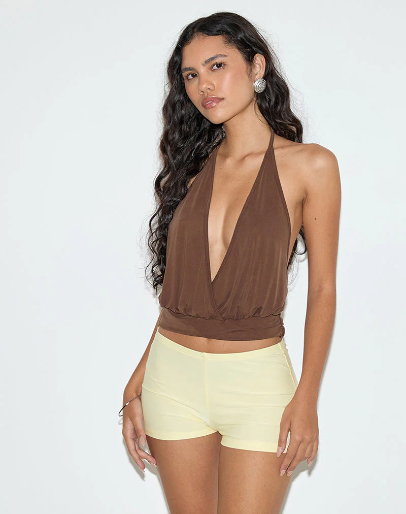Eunia Shorts in Zitrone