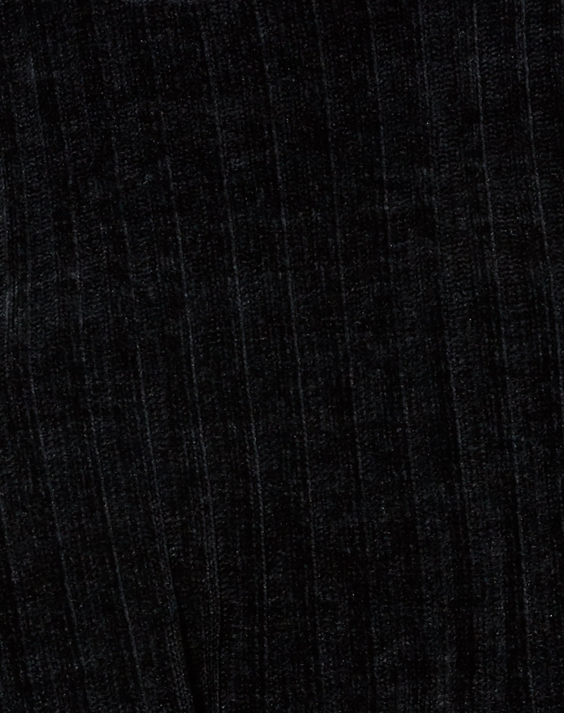 Evie Cropped Pullover aus Chenille Schwarz - Image 5