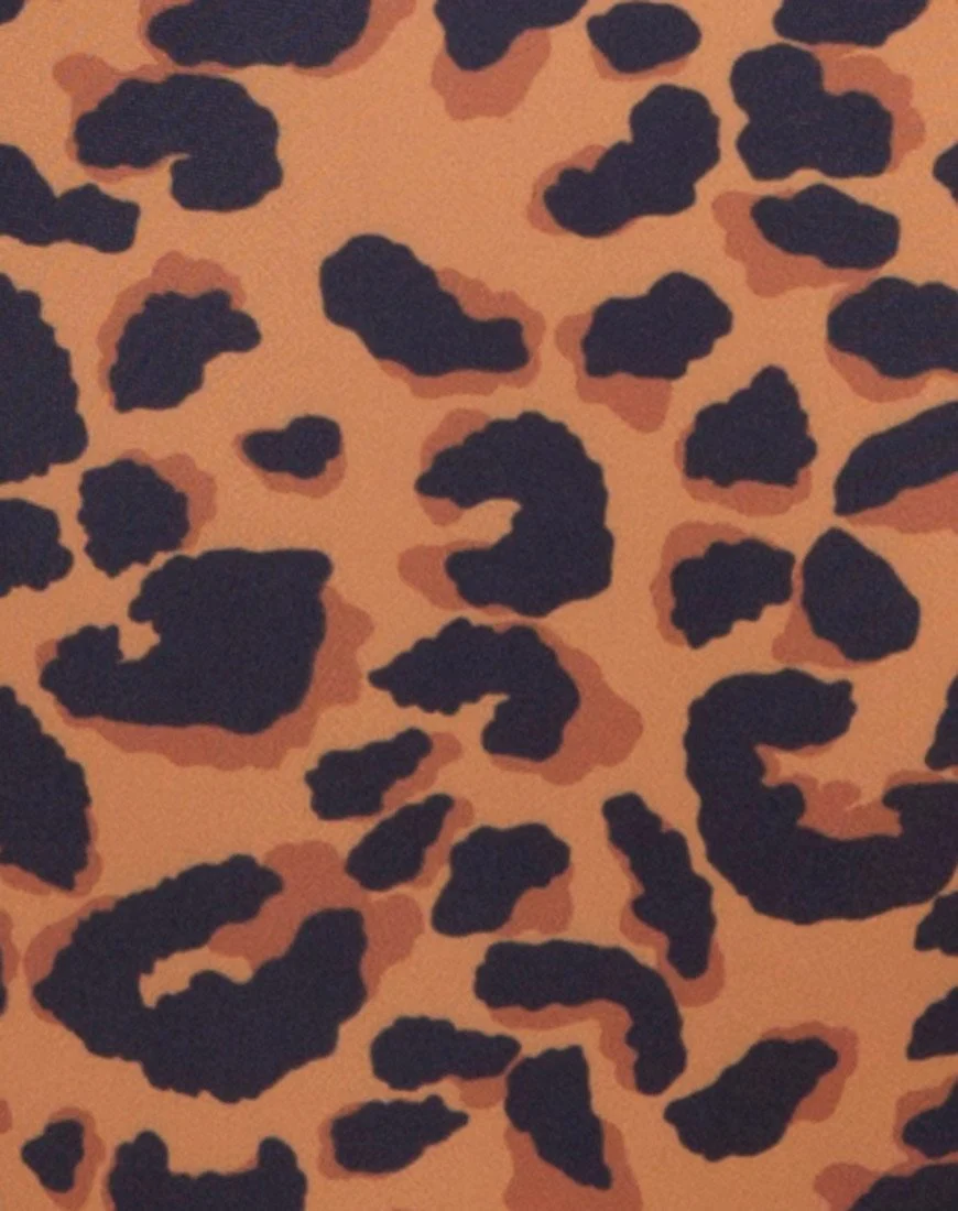 Evita Badeanzug in Burn Out Leopard - Image 5