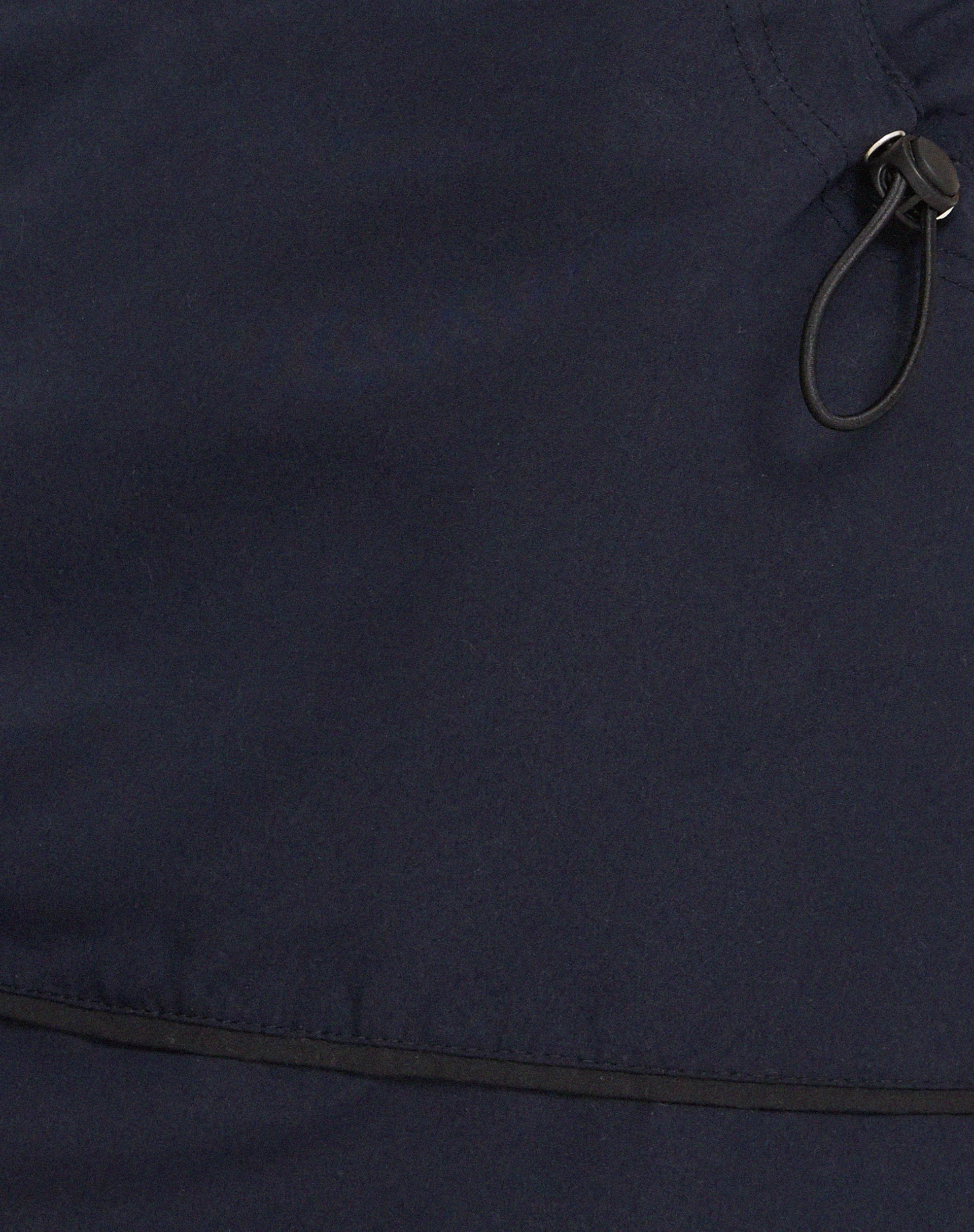 Evy Cargo-Minirock in Marineblau mit schwarzen Paspeln - Image 8