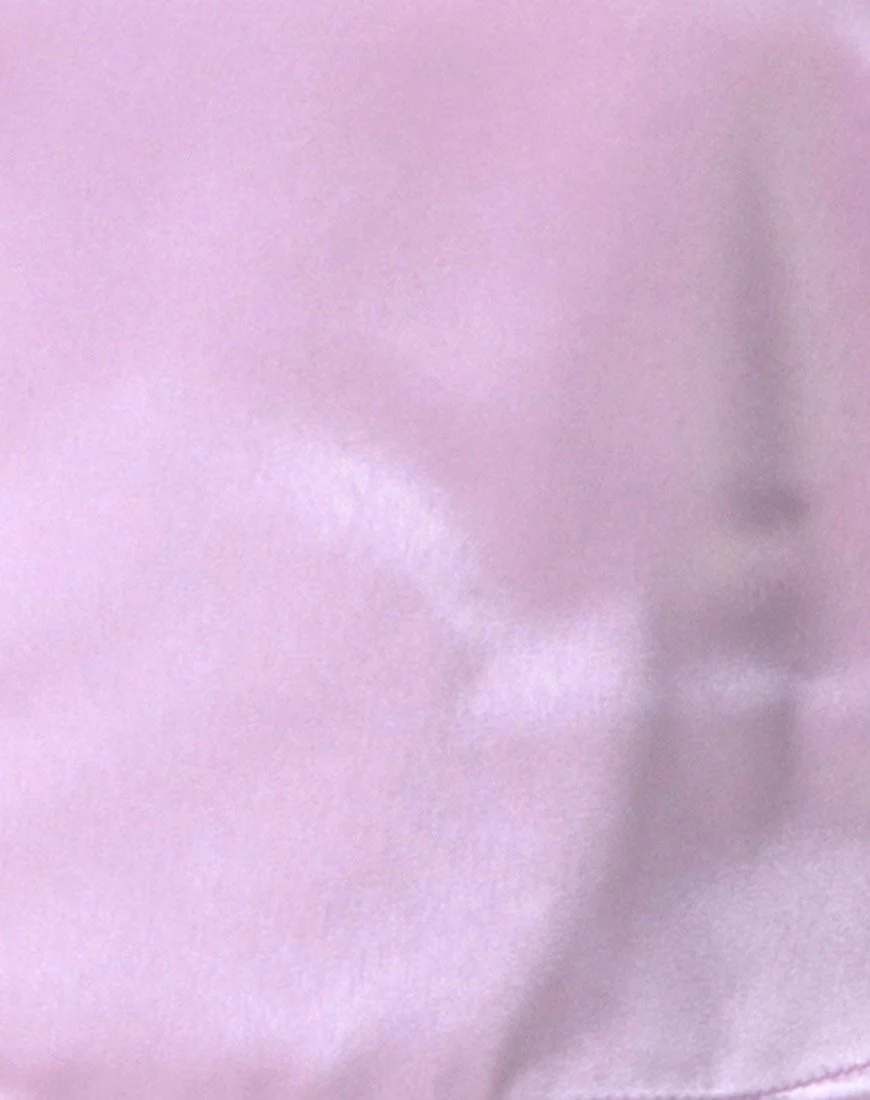 Faires Cami-Top aus fliederfarbenem Satin - Image 5