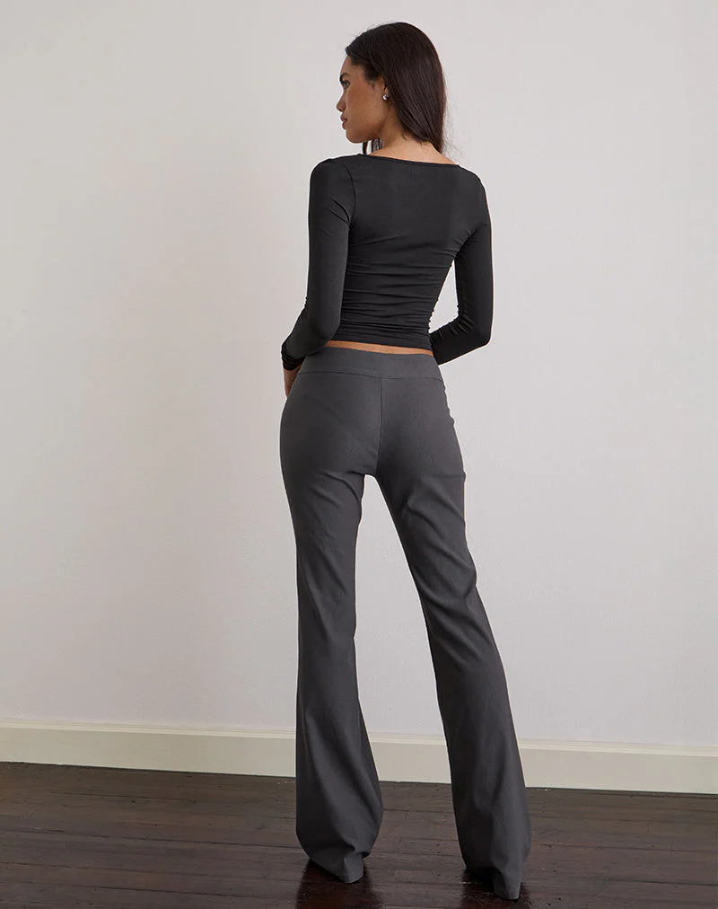 Falita Hose in Tailoring Charcoal - Image 5