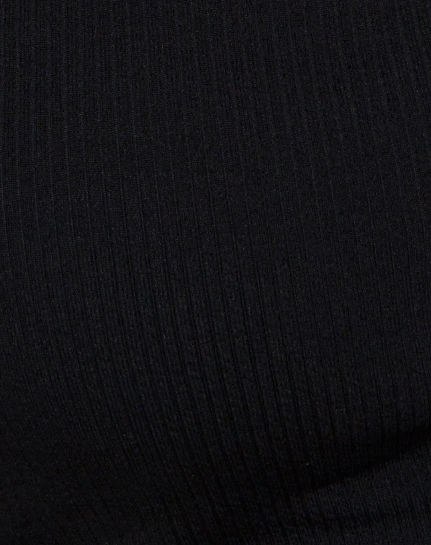 Farety Top in Schwarz mit Derlin Clip - Image 5
