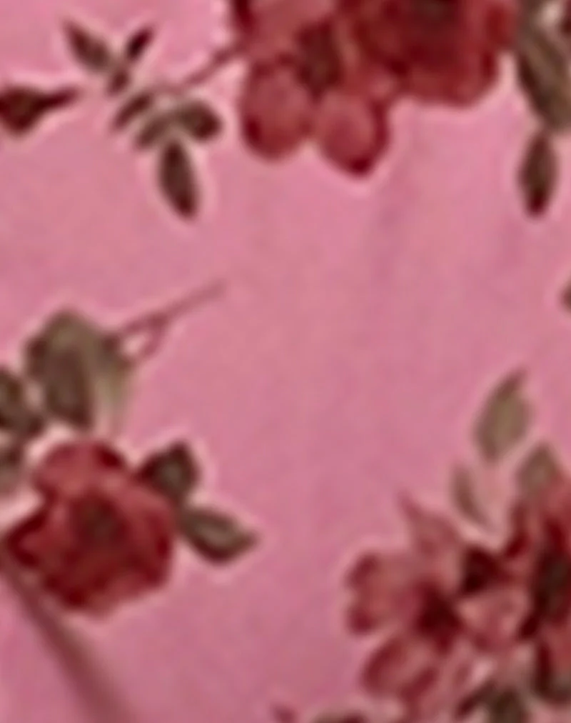 Farida Bikini-Unterteil in Pink Floral Bloom - Image 4