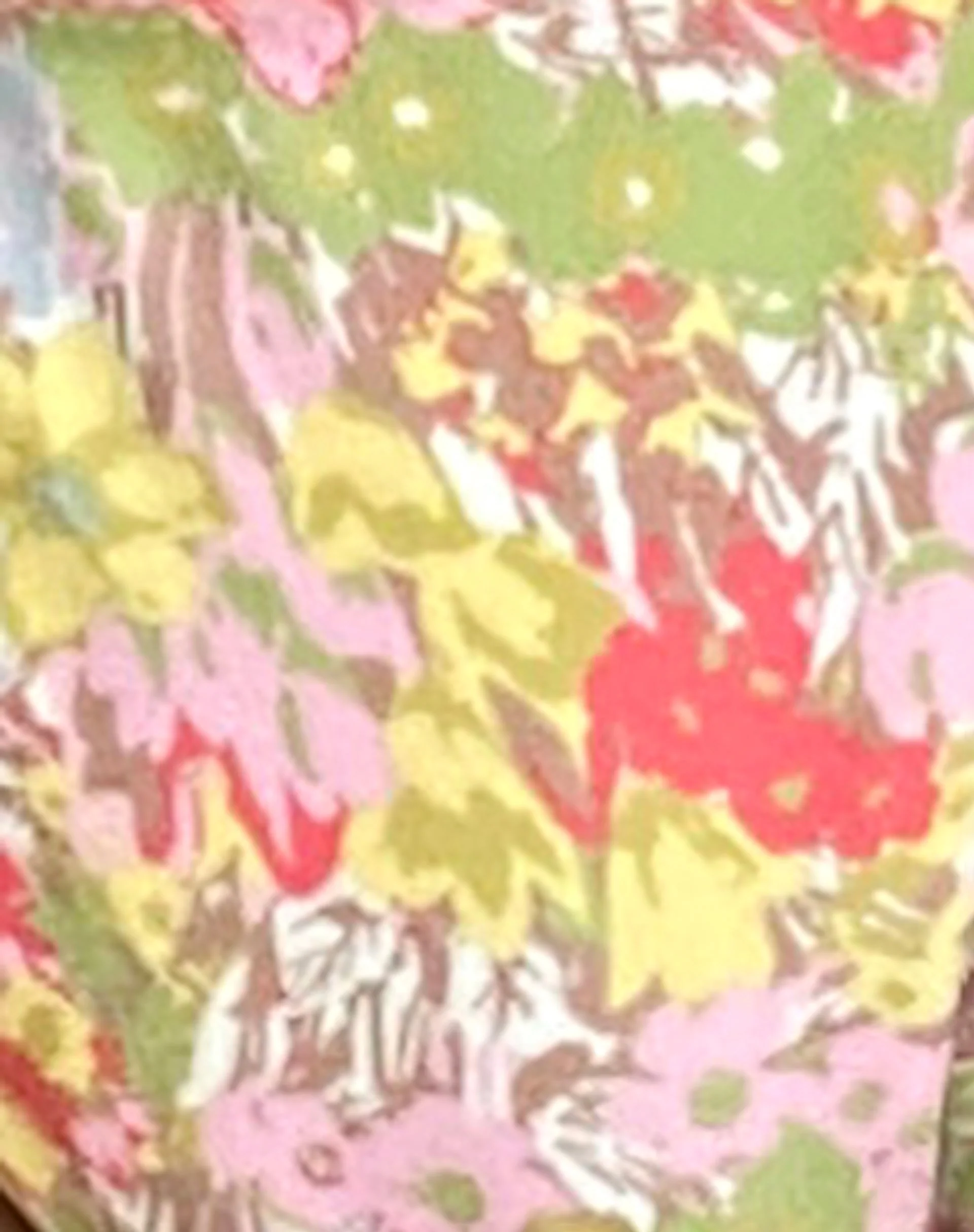 Farida Bikini-Unterteil in Rosa Abstrakt Floral Schwimmen - Image 6