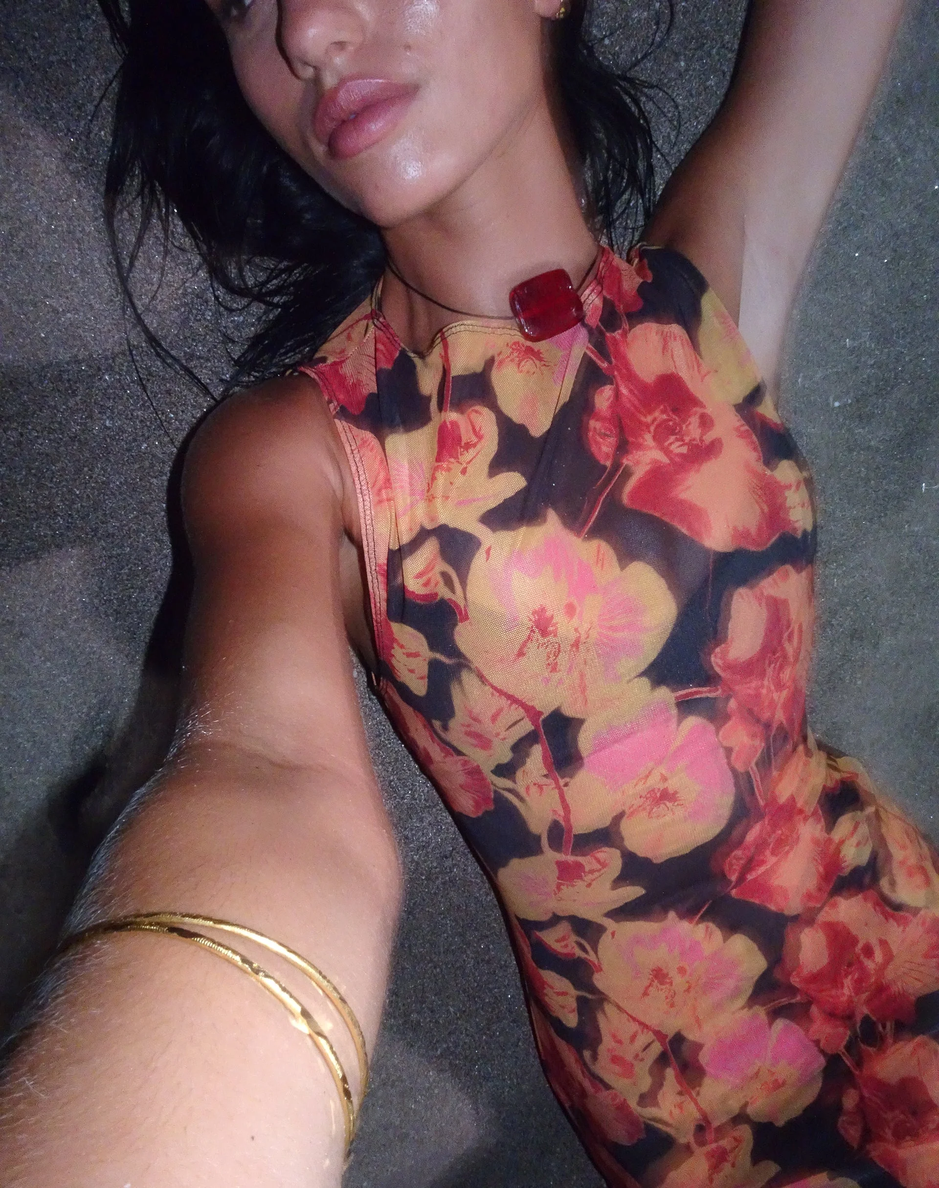 Farsha Maxikleid in Orchid Sunset - Image 3