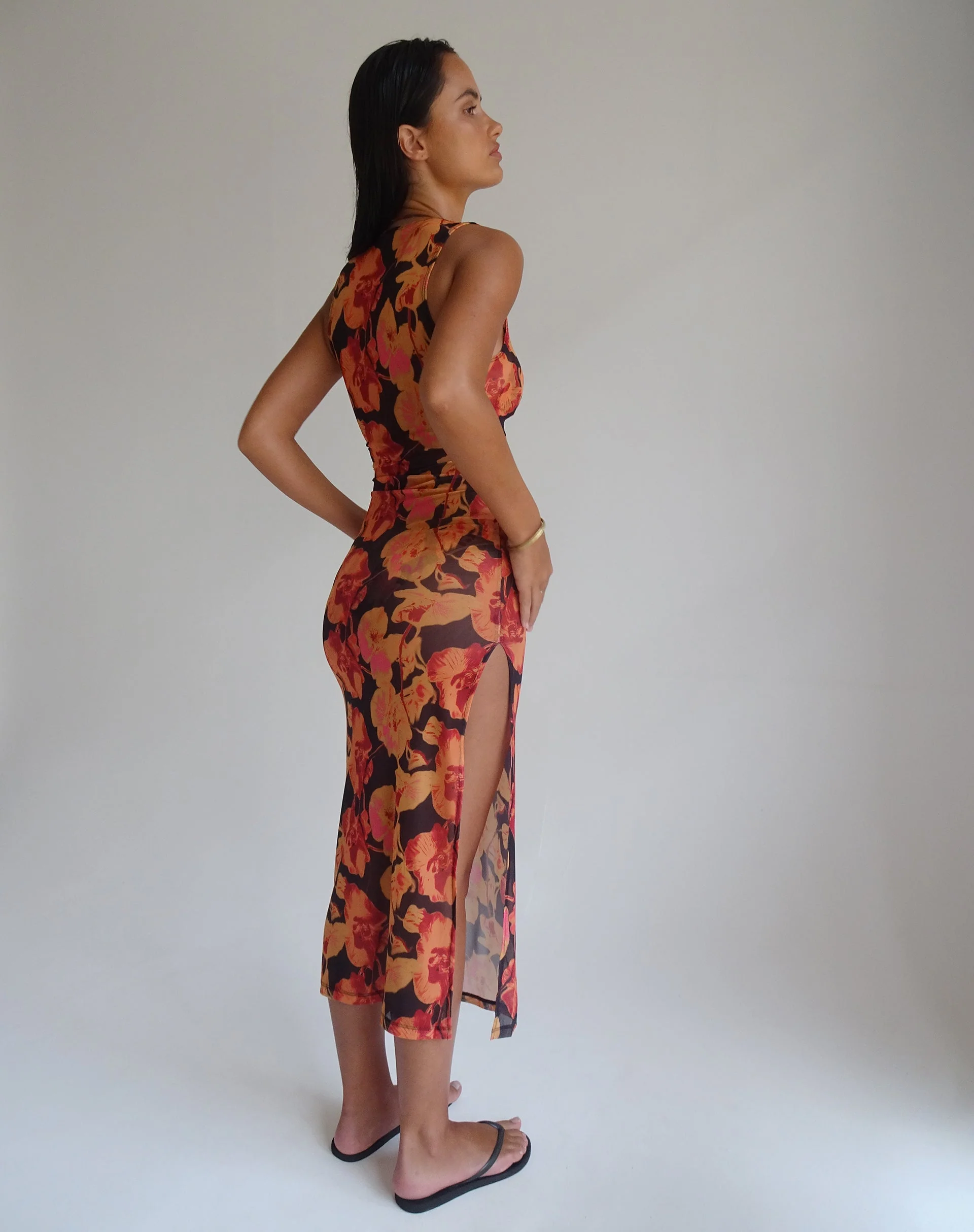 Farsha Maxikleid in Orchid Sunset - Image 6