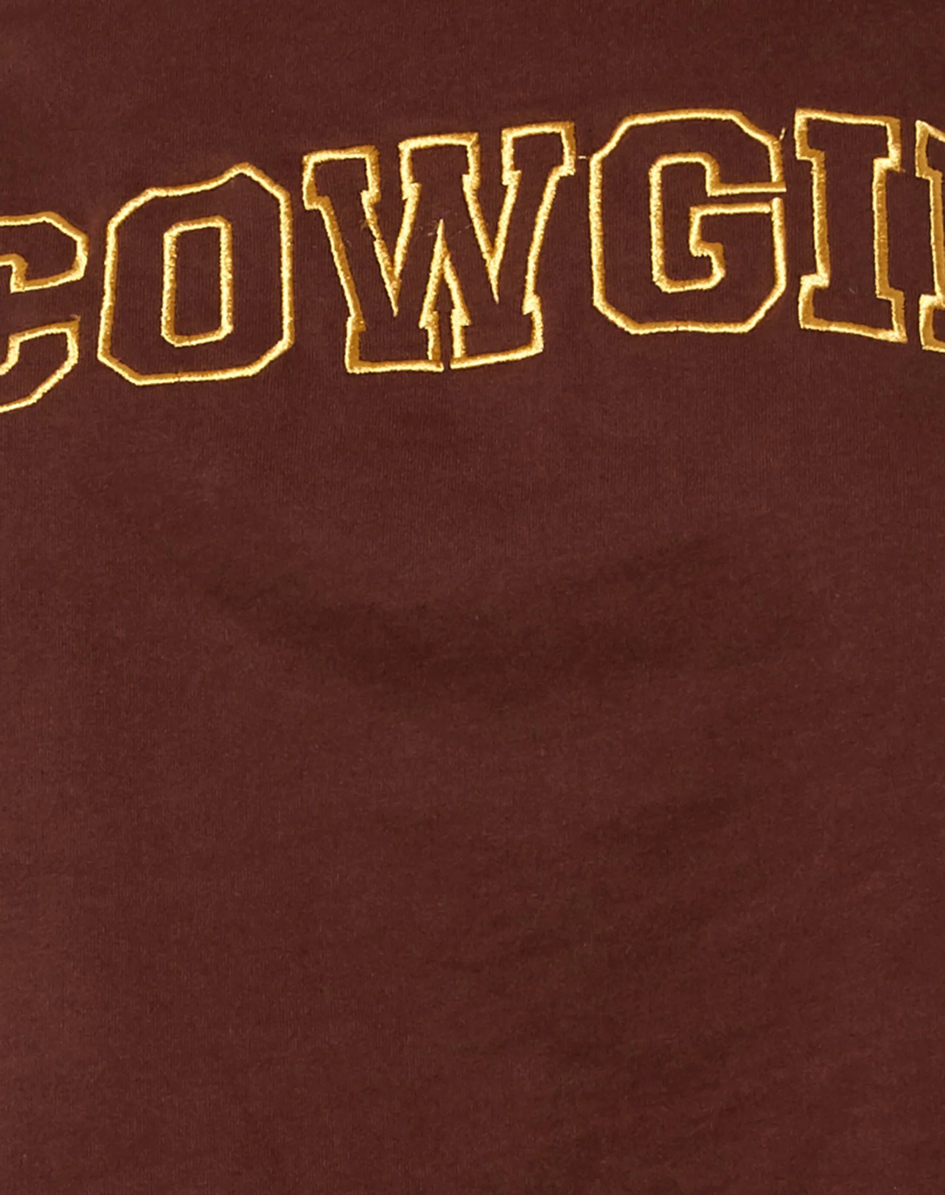 Fawly Crop Top in tiefem Mahagoni Cowgirl Embro - Image 5