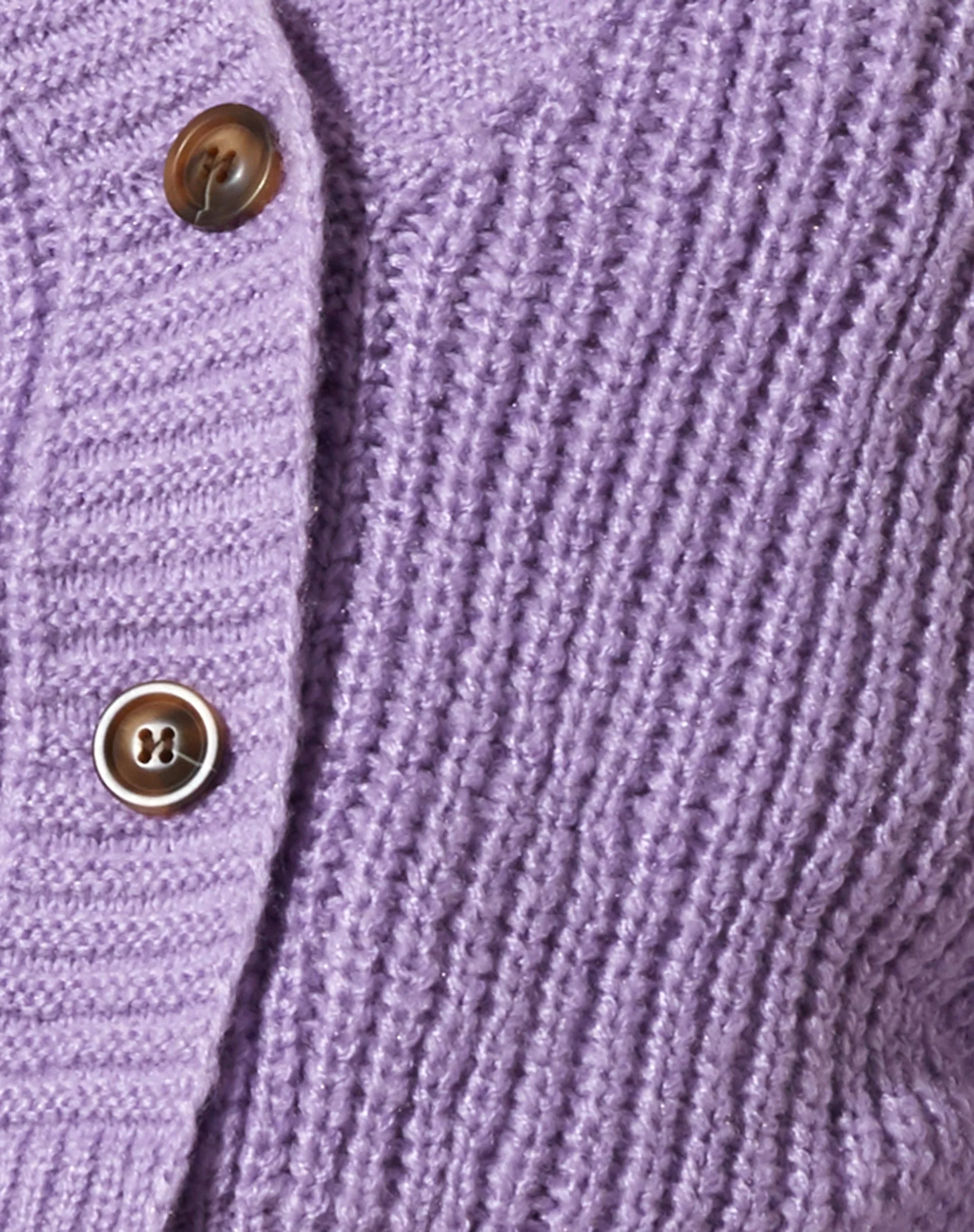 Faya Strickjacke in Lila gestrickt - Image 6