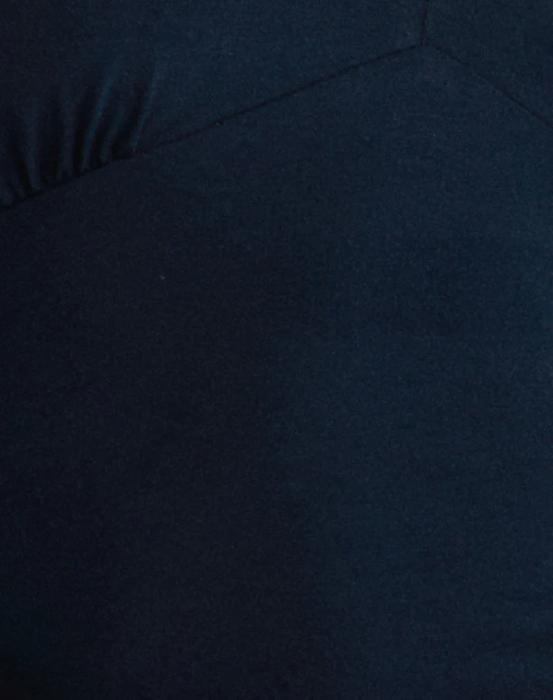 Faye Langarm-Top in Navy - Image 6