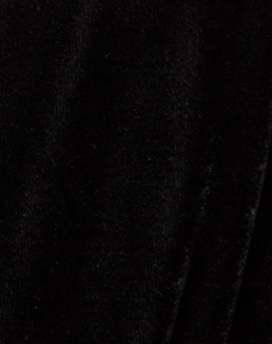 Fern Mieder aus Samt Diamond Black - Image 5