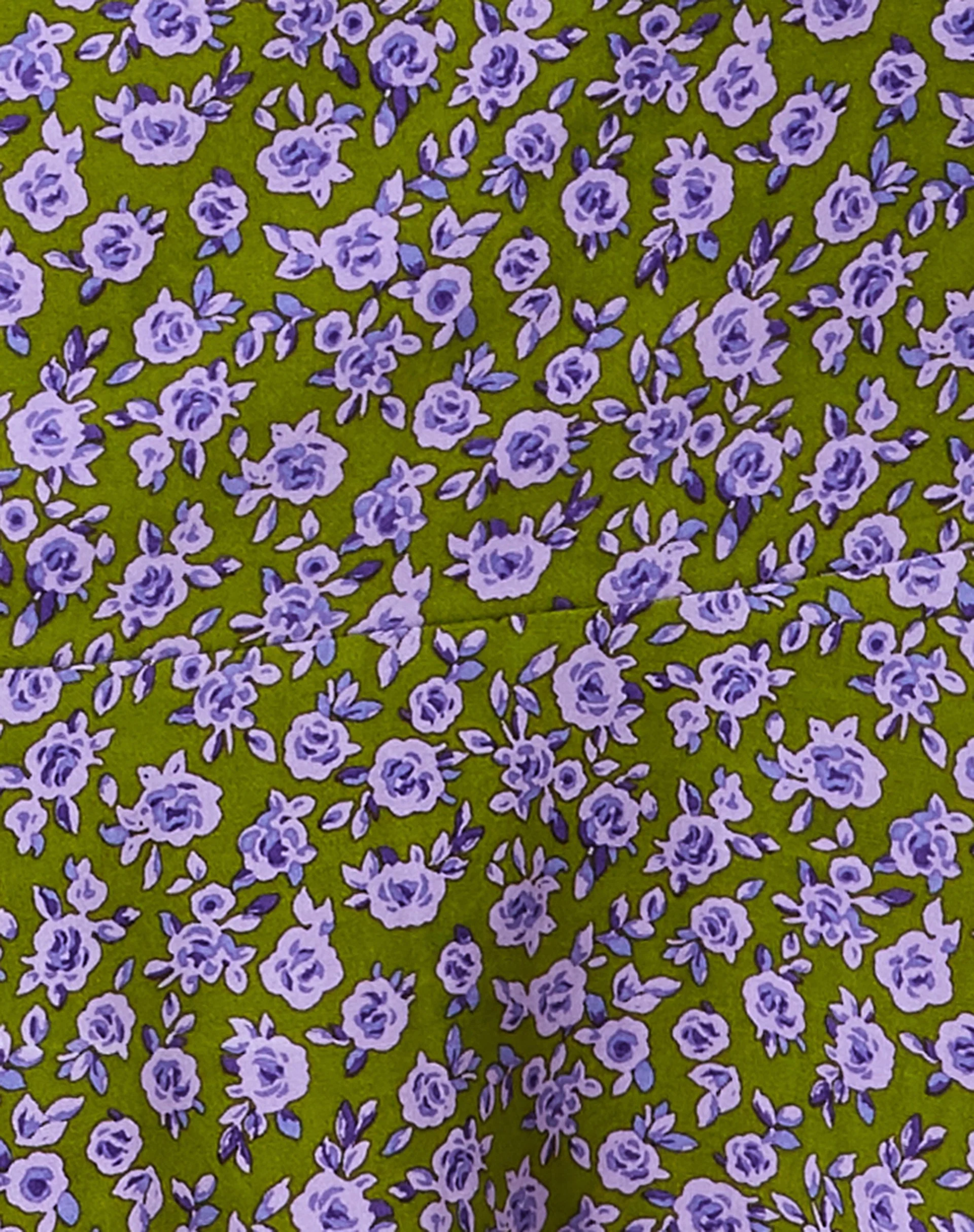 Gaelle Minirock in Herbstblüte Khaki - Image 10