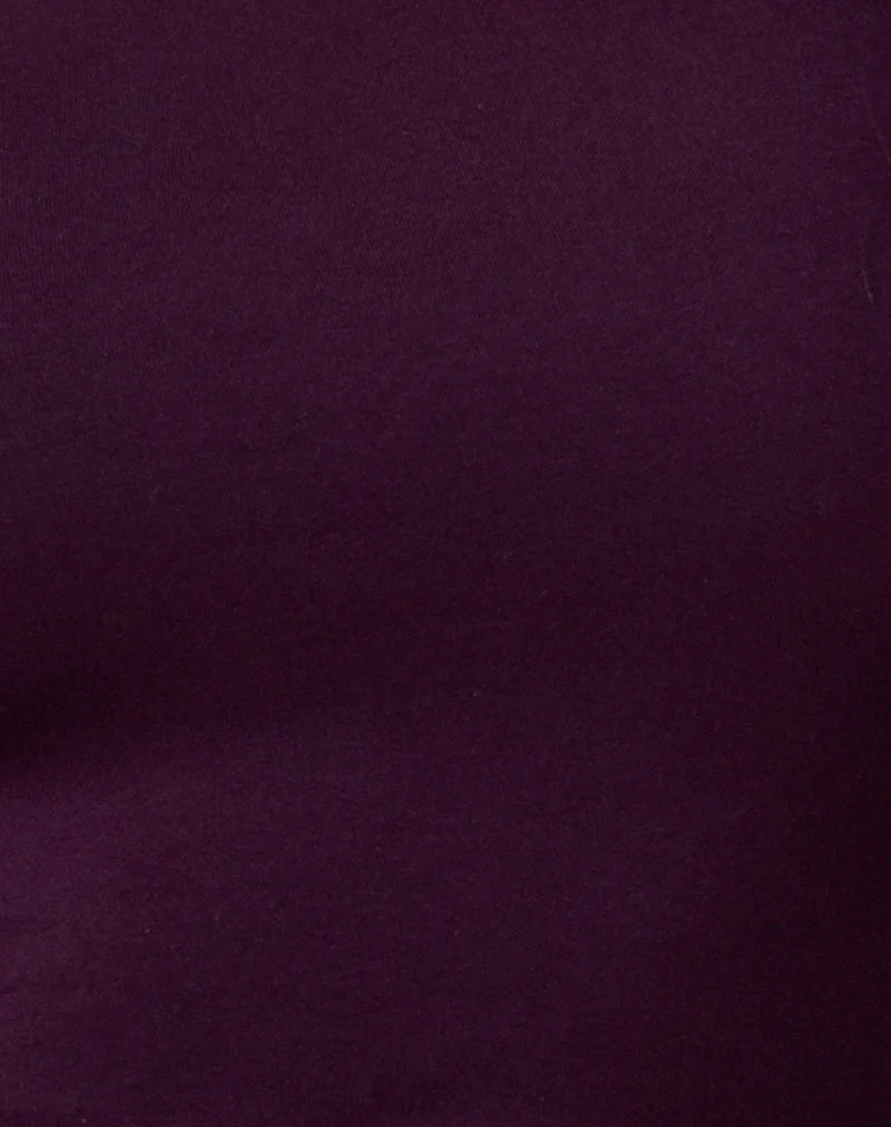 Galile High Neck Top aus Jersey in Feige - Image 5