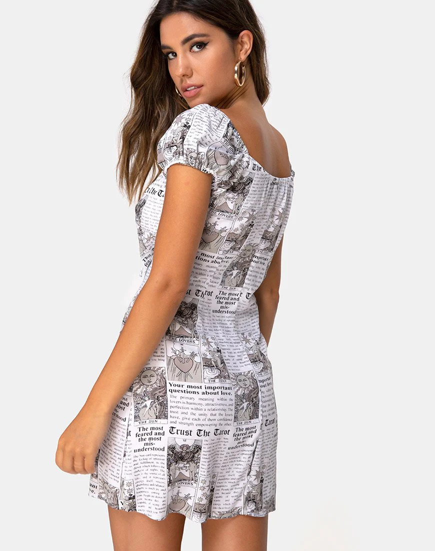 Gaval Minikleid in Tarot - Image 4