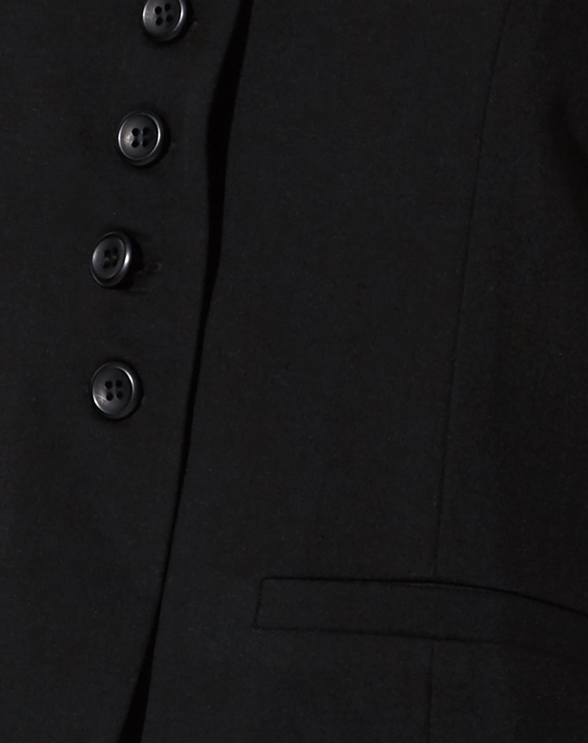 Gavan Weste in Tailoring Schwarz - Image 6