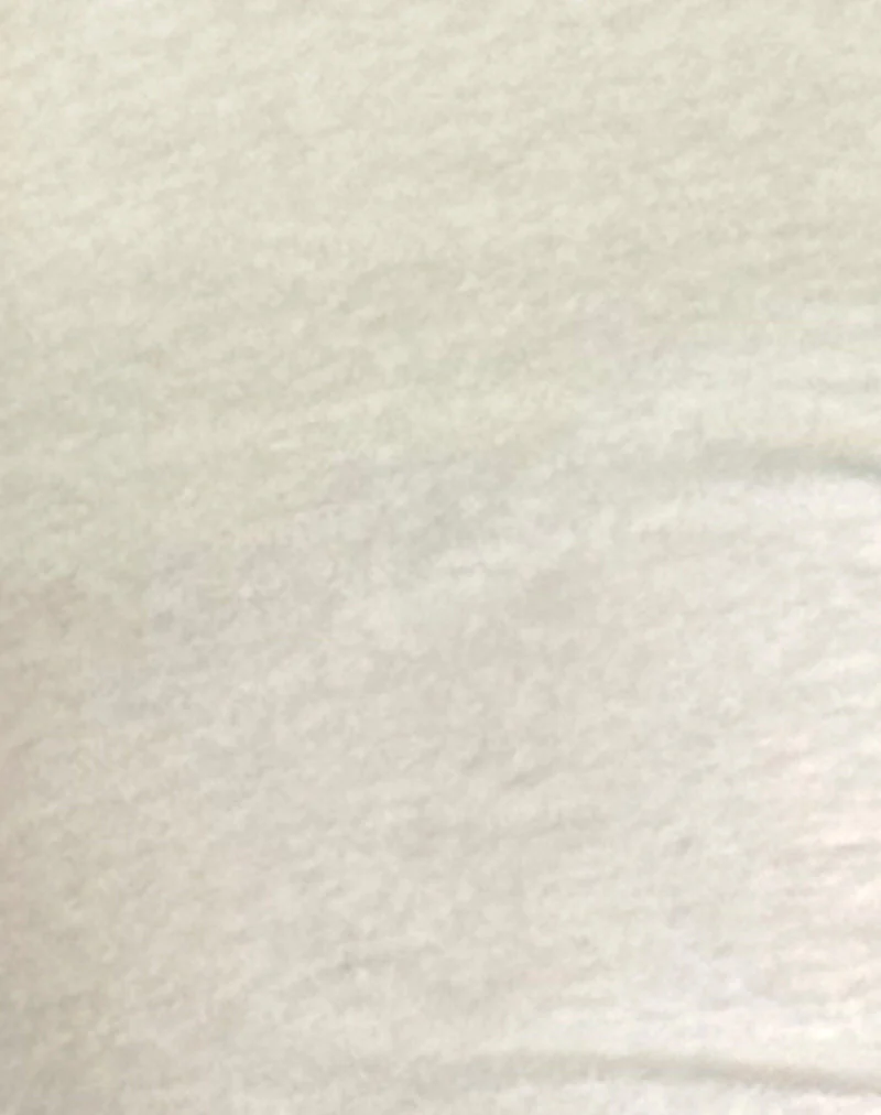 Gavya Langärmeliges Bardot-Top in Off White - Image 6