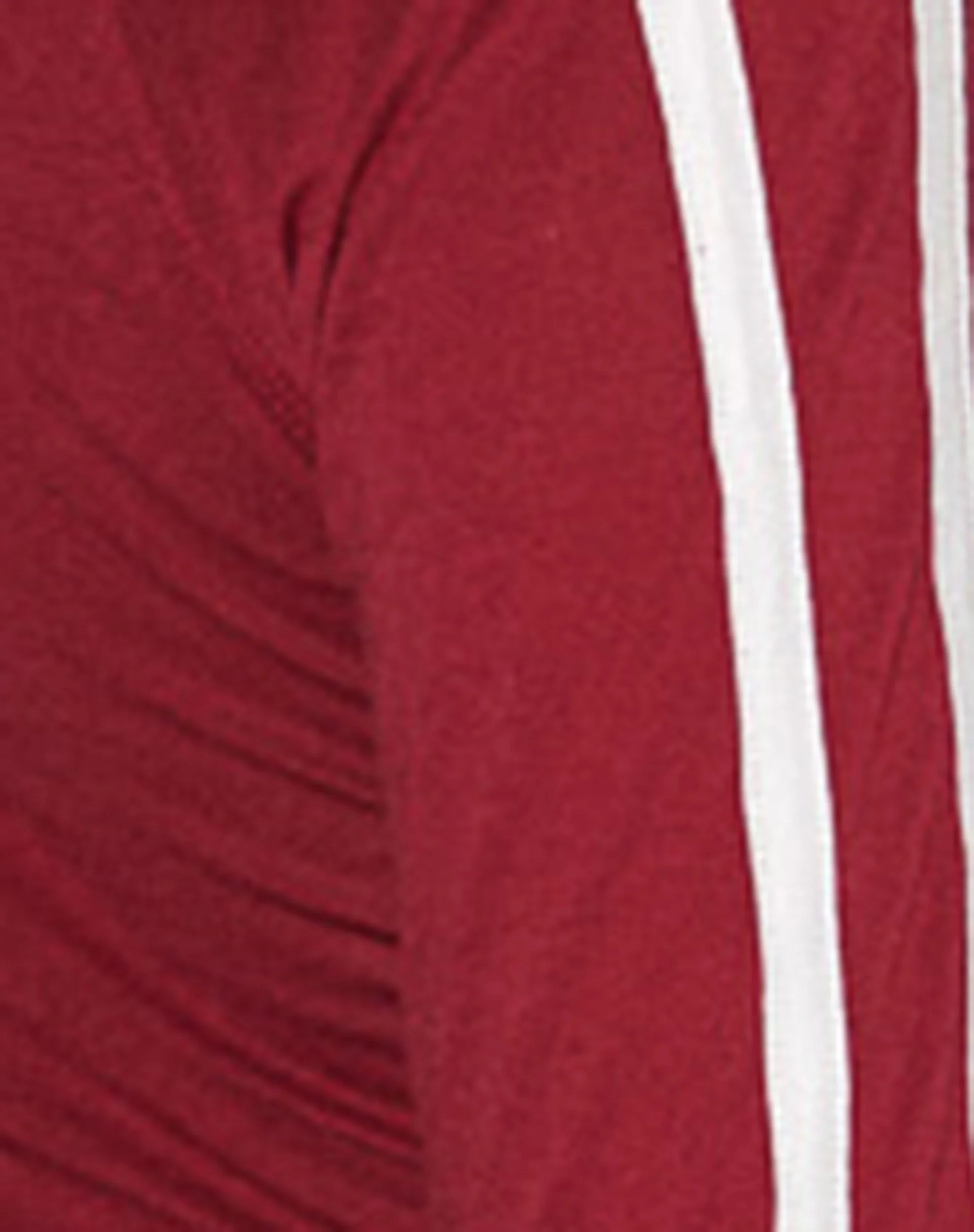 Gavya Langärmeliges Top in Rot mit weißer Paspel - Image 5