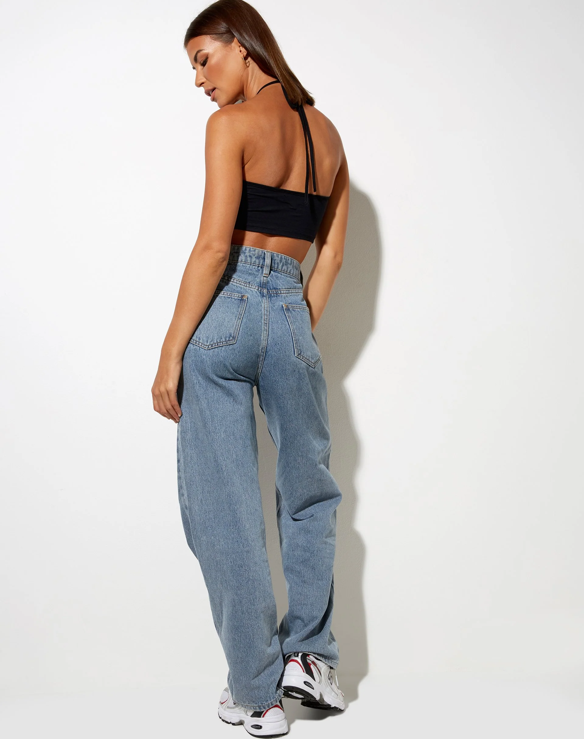 Gee Crop Top in Schwarz - Image 4