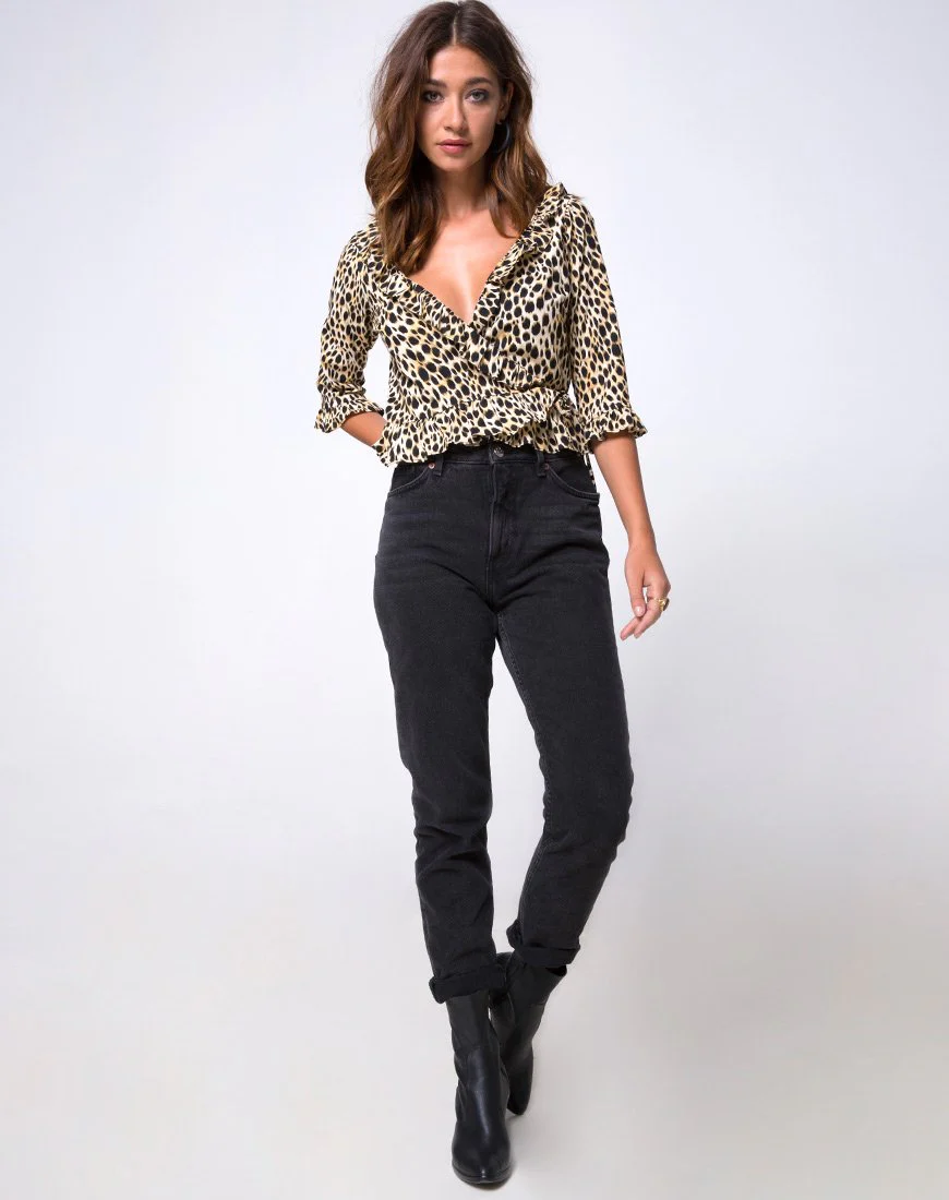 Giam Wickeloberteil in Cheetah - Image 3