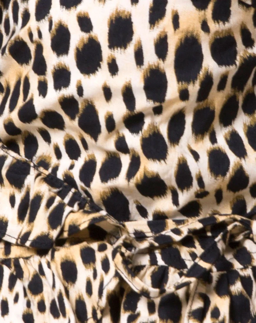 Giam Wickeloberteil in Cheetah - Image 5
