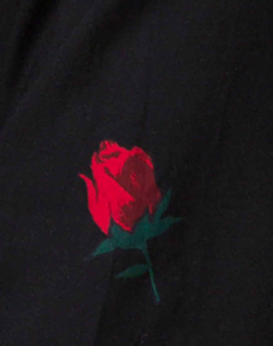 Giamba Oberteil in Scatter Rose - Image 5