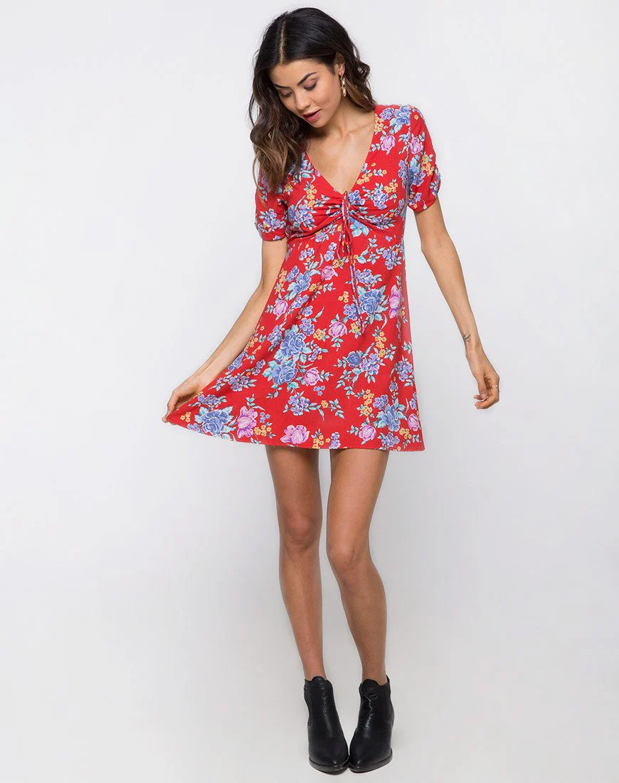 Giska Tee-Kleid in Vintage Fleur - Image 3