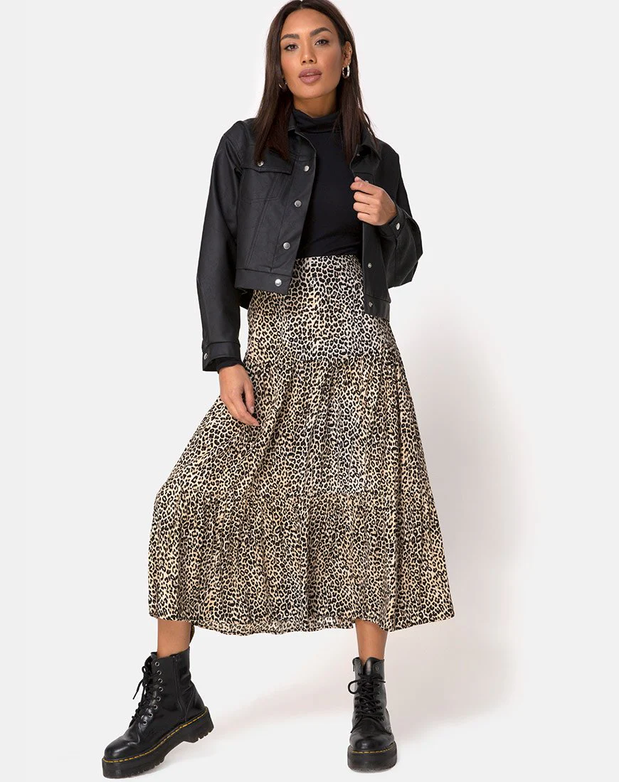 Gleas Rock in Rar Leopard Braun - Image 3