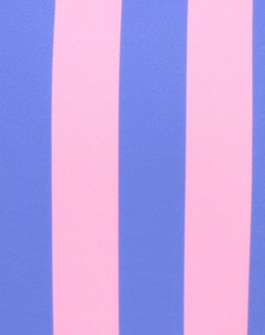 Badeanzug Goddess in Fairground Stripe - Image 5