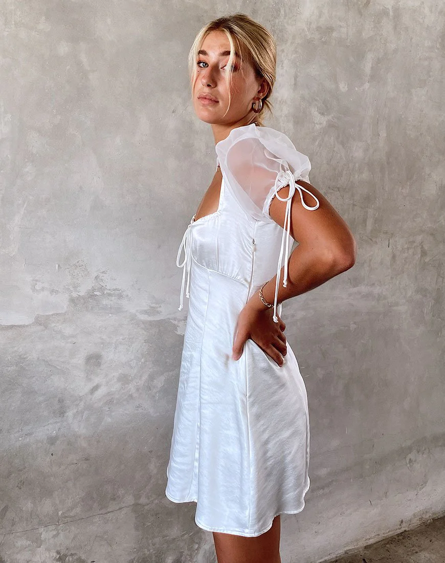 Guenelle Kleid aus Organza Creme - Image 2