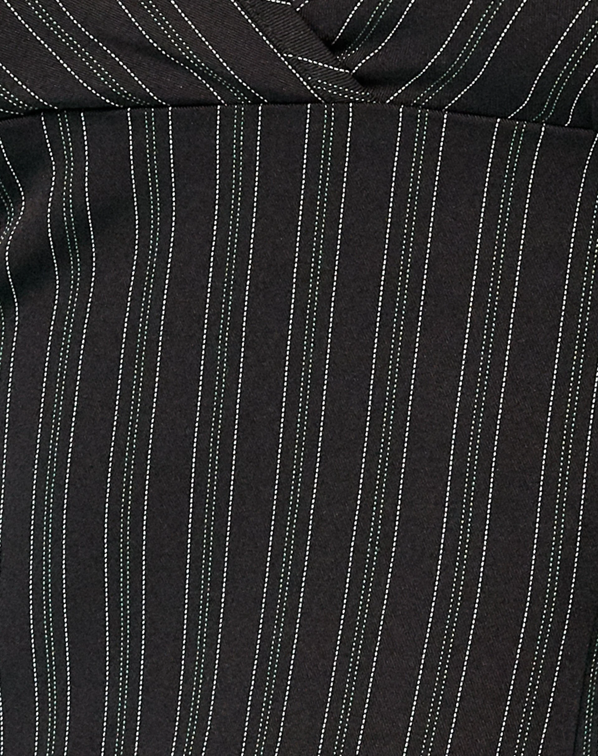 MOTEL X OLIVIA NEILL Hajra Halter Top in unregelmäßigen Streifen Schwarz - Image 8