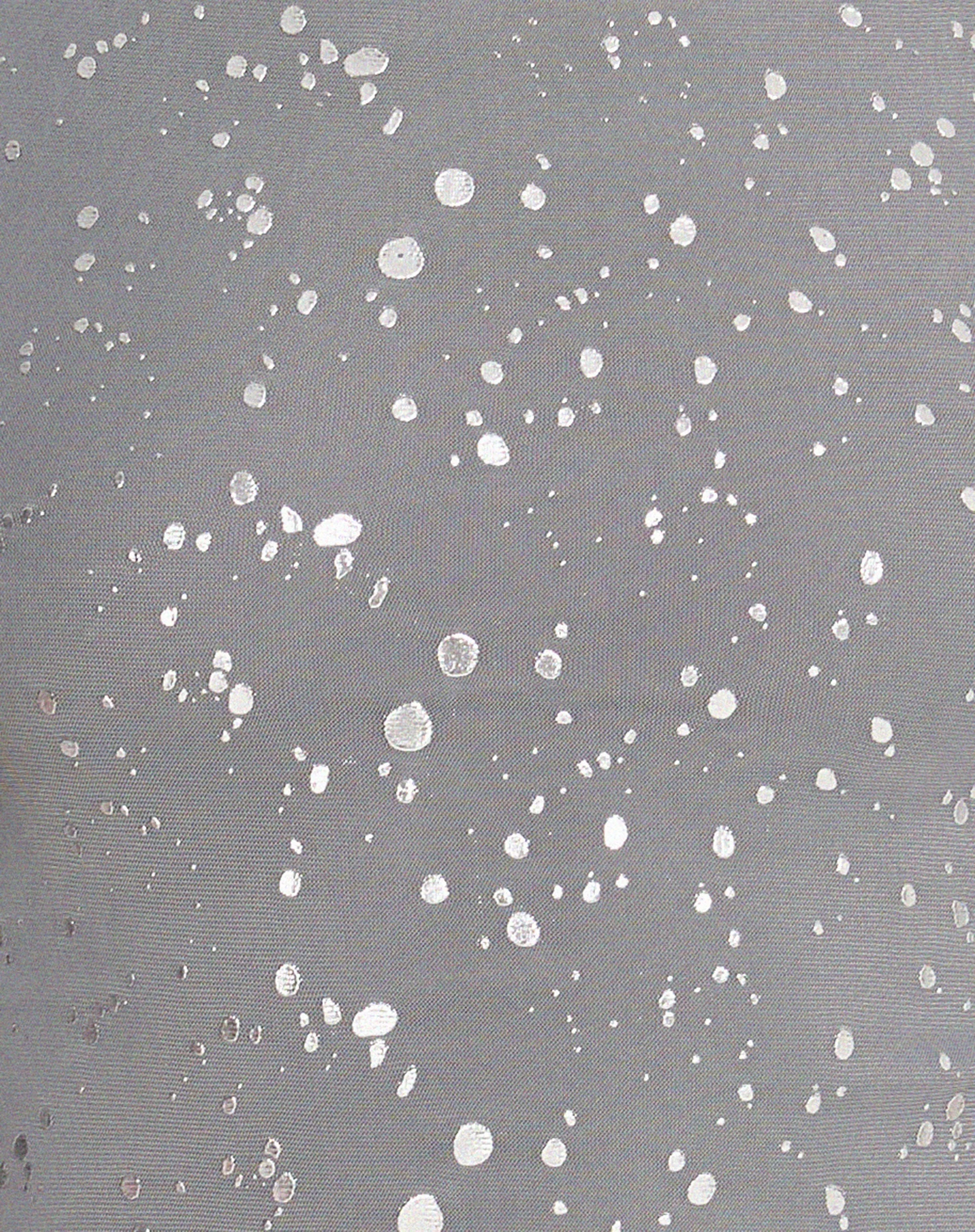 Hala Vest Top aus Mesh Glitter Dot Frost Grey - Image 6