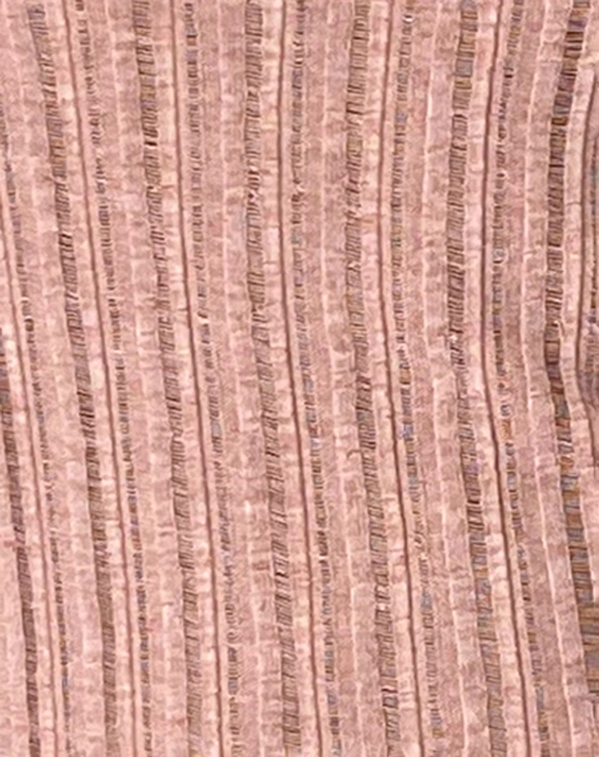 Halsey Gestricktes Top mit extra langen Ärmeln in Rosa - Image 6