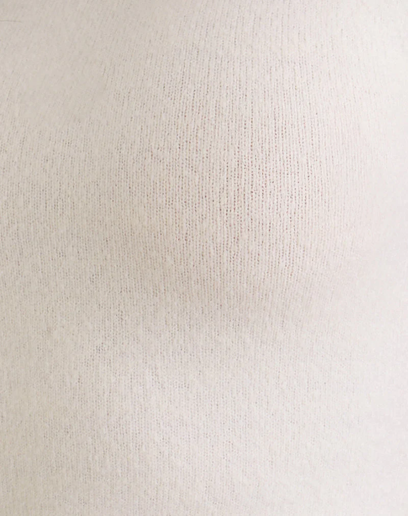 Hanuva Oberteil in Creme gestrickt - Image 7
