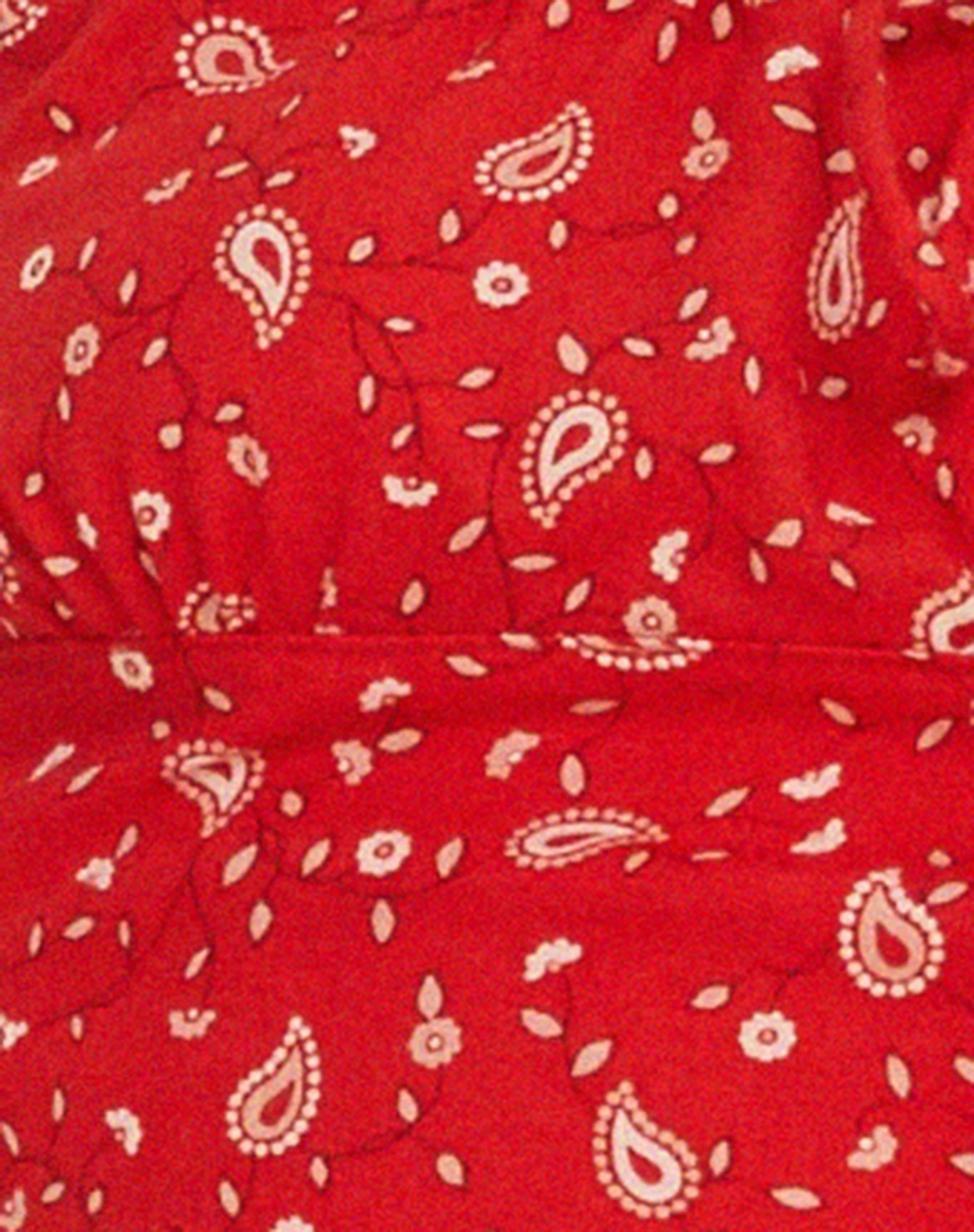Hema Crop Top in Paisley Fun Rot - Image 6