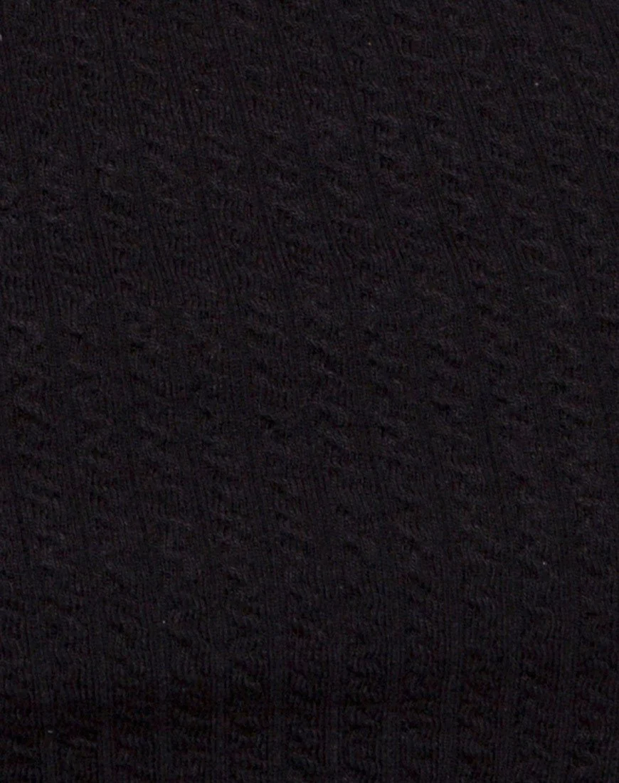 Herlom-Schlaghose in Schwarz - Image 4
